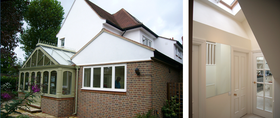 Extension and refurbishment of period house within a conservation area