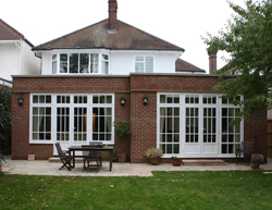 Extension to a detached house within a conservation area
