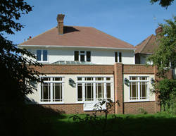 Extension and refurbishment of a period house within a conservation area