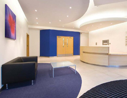 Refurbishment of reception area and common parts of office building