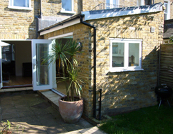 Small extension to end of terraced period house
