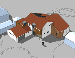 New build house, code Level 3 of the Code for Sustainable Homes